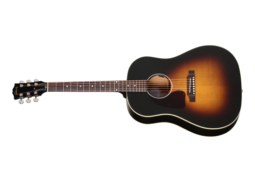 Gibson - J-45 Special Acoustic/Electric Guitar with Softshell Case - Satin Vintage Sunburst (Left Handed)
