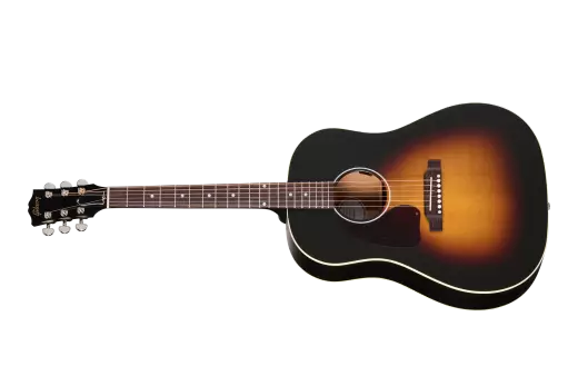 Gibson - J-45 Special Acoustic/Electric Guitar with Softshell Case - Satin Vintage Sunburst (Left Handed)