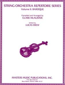 String Orchestra Repertoire Series Volume 2: Baroque - Violin 1 -  Book