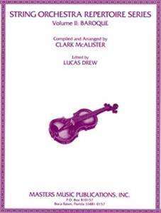 String Orchestra Repertoire Series Volume 2: Baroque - Violin 3 - Book