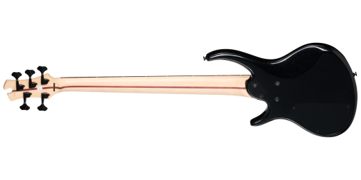 Growler V 5-String Bass with Gigbag - Black Pearl