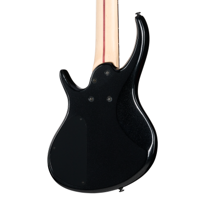 Growler V 5-String Bass with Gigbag - Black Pearl