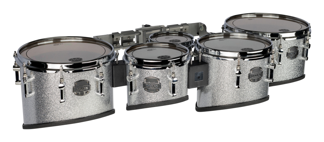 Quantum MKII Series Tenor Drum Quint Set - Crystal Sparkle