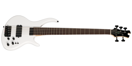 Tobias - Growler V 5-String Bass with Gigbag - White Pearl
