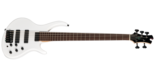 Tobias - Killer B V 5-String Bass with Gigbag - White Pearl