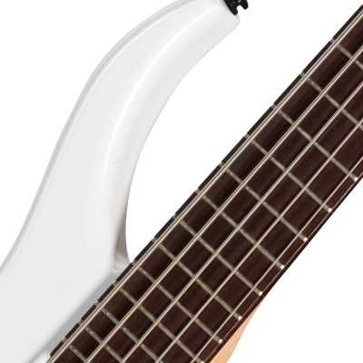 Killer B V 5-String Bass with Gigbag - White Pearl