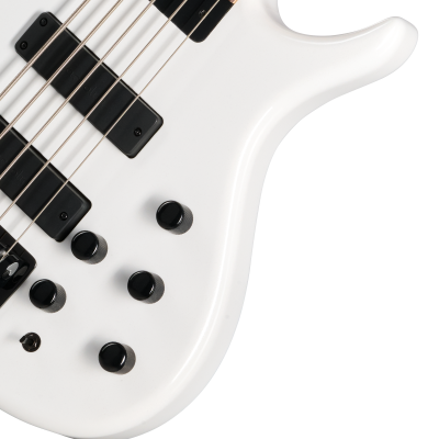 Killer B V 5-String Bass with Gigbag - White Pearl