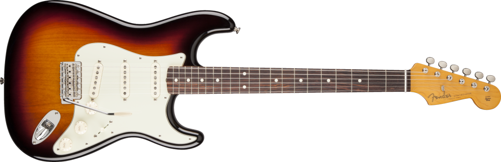 Fender Musical Instruments - Classic Series '60s Stratocaster Lacquer  Guitar - 3 Colour Sunburst