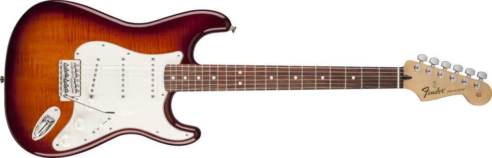 Standard Stratocaster Plus Top Electric - Rosewood Fingerboard - Tobacco Sunburst