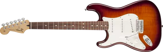 Standard Stratocaster Plus Top Left Handed Electric - Tobacco Sunburst