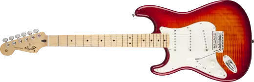 Standard Stratocaster Plus Top Left Handed Electric - Aged Cherry Burst
