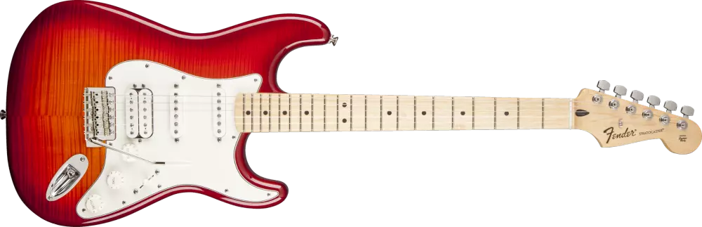 Standard Stratocaster HSS Plus Top - Maple Fingerboard - Aged Cherry Burst