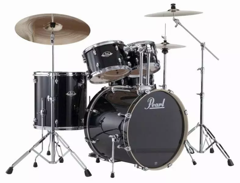 Export EXX 5 Piece Kit w/Hardware & Cymbals - Jet Black