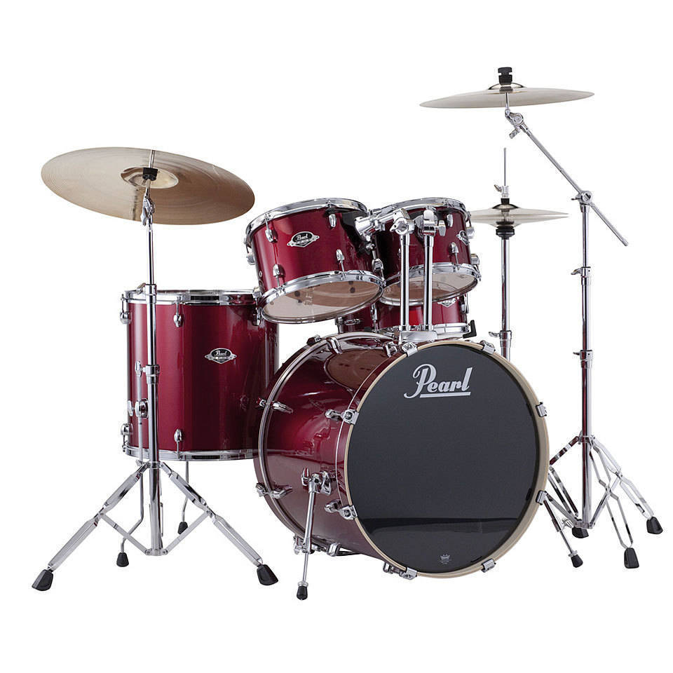 Export EXX 5 Piece Kit w/Hardware & Cymbals - Red Wine