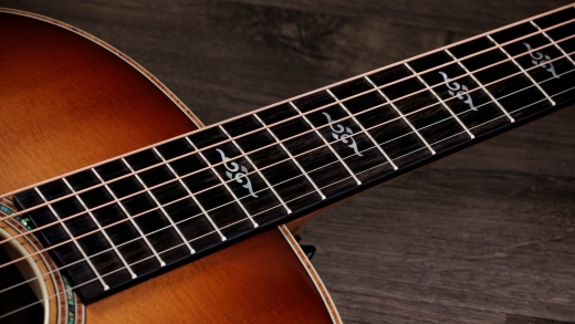 Gold Label 814e SB Koa/Spruce Acoustic-Electric Guitar with Case - Gold Brown Sunburst