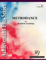 Wingert-Jones Publications - Metrodance - Standridge - Concert Band - Gr. 3