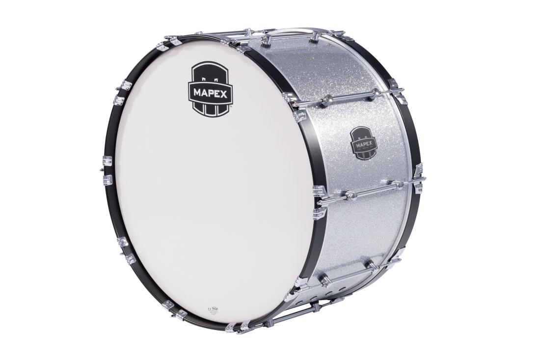 Quantum Mark II 28\'\'x14\'\' Bass Drum Crystal Sparkle
