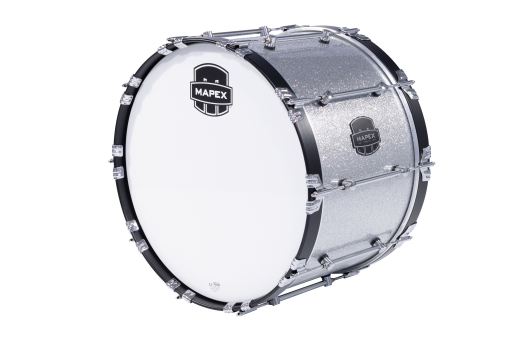 Mapex Marching - Quantum Mark II 22x14 Bass Drum Crystal Sparkle