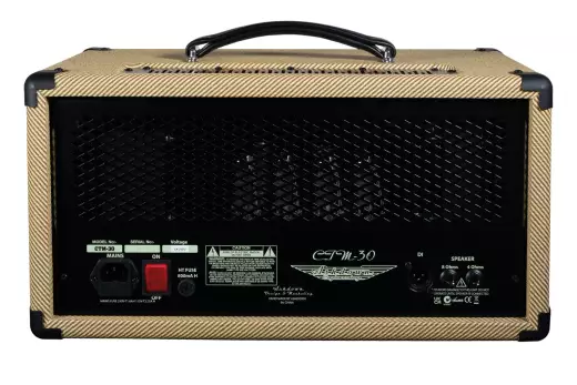 CTM-30 Tweed 30 Watt EL84 Tube Bass Amplifier