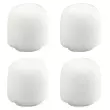 Shure - Snap-Fit Foam Windscreen for WL18xm Lavaliers - White (4 Pack)