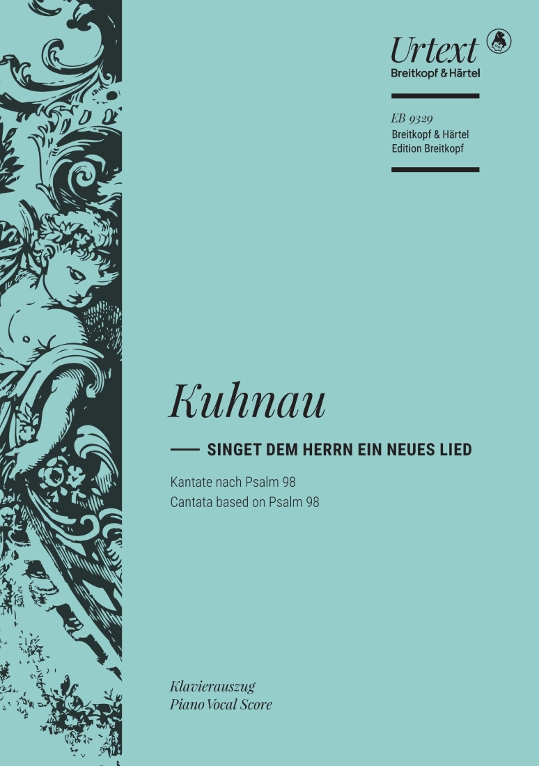 Singet dem Herrn ein neues Lied (Cantata) - Kuhnau/Erler - SATB Vocal Score