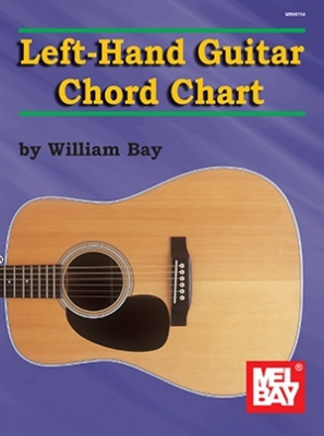 Mel Bay - Left Hand Guitar Chord Chart - Bay - Guitar - Chart