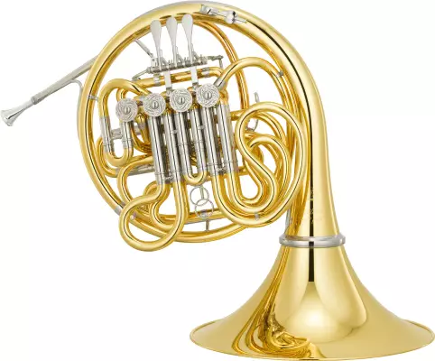 Yamaha Band - Custom Double French Horn with Detachable Bell - Lacquer