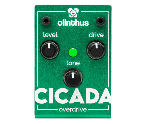 olinthus CICADA オーバードライブペダル Olinthus Cicada Miniature Overdrive Pedal | Long & McQuade