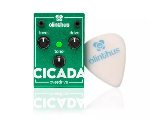 Cicada Miniature Overdrive Pedal