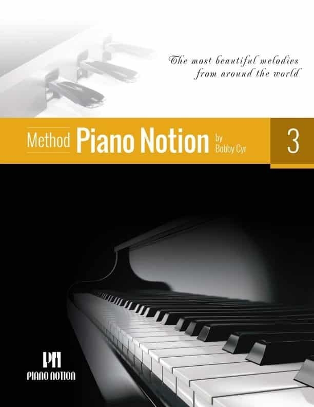 Piano Notion, Book Three (English, Revised 2024) - Cyr - Piano - Book