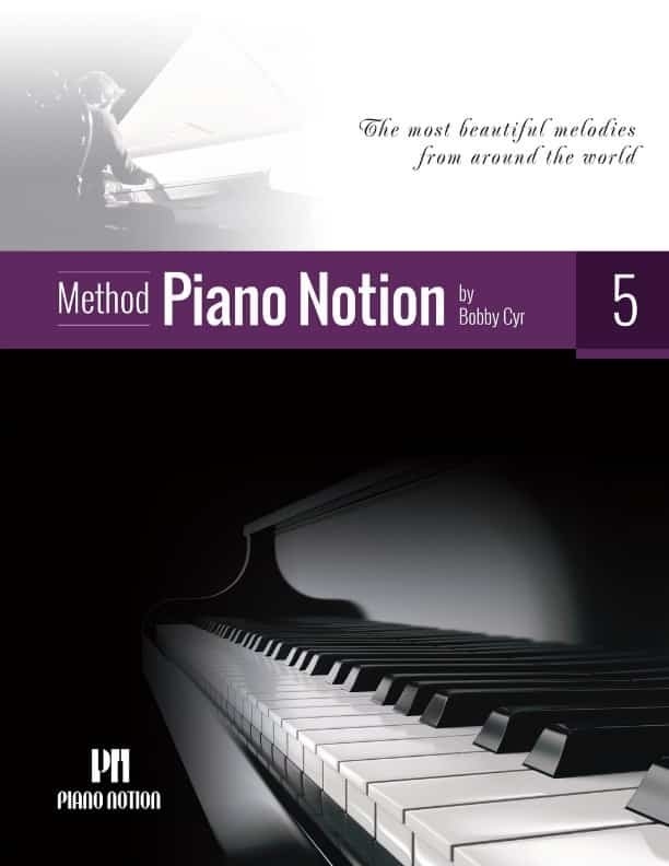 Piano Notion, Book Five (English, Revised 2024) - Cyr - Piano - Book