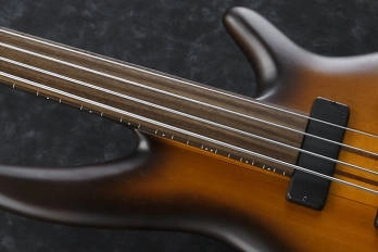 SR Fretless 4-String Bass With Piezo - Brown Burst