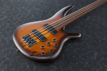 SR Fretless 4-String Bass With Piezo - Brown Burst