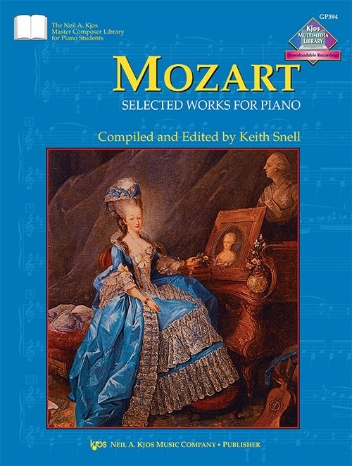 Mozart Selected Works For Piano - Mozart/Snell - Piano - Book