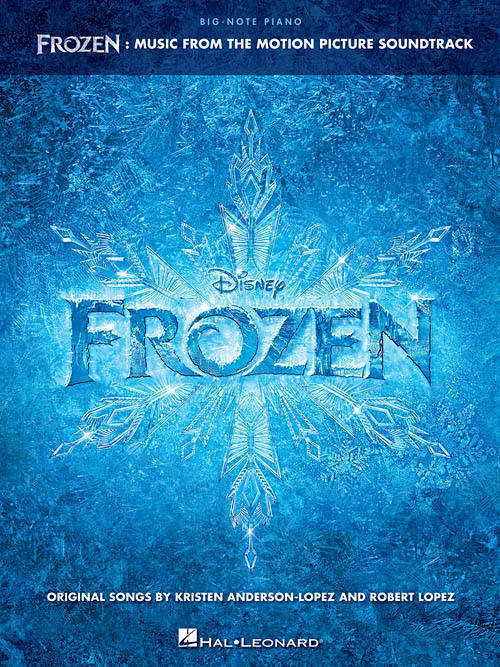 Frozen: Music from the Motion Picture Soundtrack - Big Note Piano - Book