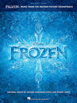 Hal Leonard - Frozen: Music from the Motion Picture Soundtrack - Big Note Piano - Book