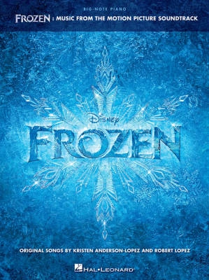 Hal Leonard - Frozen: Music from the Motion Picture Soundtrack - Big Note Piano - Book