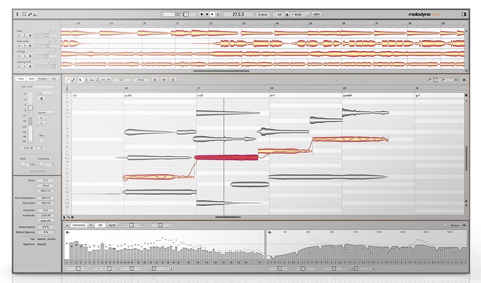 Melodyne 5 Studio Update from Melodyne Studio 3