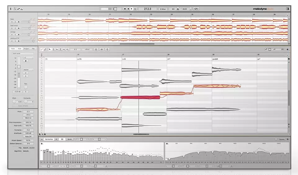 Melodyne 5 Studio Update from Melodyne Studio 3