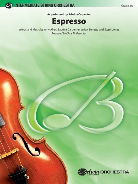 Espresso - Carpenter/Bernotas - String Orchestra - Gr. 2.5
