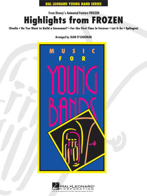 Hal Leonard - Highlights from Frozen- Lopez/OLoughlin - Concert Band - Gr. 3