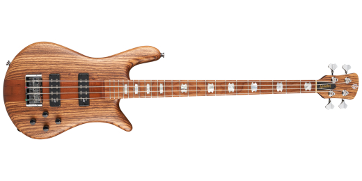 Spector Bass - Euro 4 RST Zebrawood Limited Edition Bass Guitar - Natural Matte