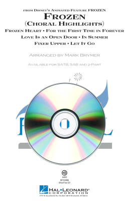Hal Leonard - Frozen (Choral Highlights) - Anderson-Lopez/Lopez/Brymer - Accompaniment CD