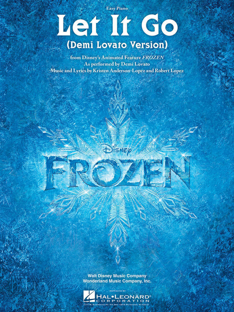 Let It Go (from Frozen) - Anderson-Lopez/Lopez - Easy Piano
