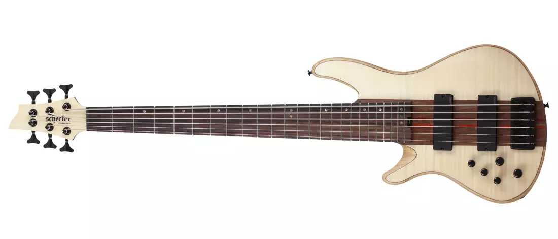 Charles Berthoud CB-6 6-String Bass - Natural Satin (Left Handed)