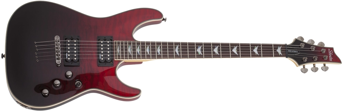 Omen Extreme-6 Electric Guitar - Blood Burst