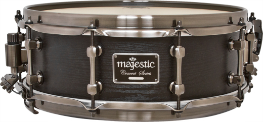 Majestic Percussion - 14x5 Maple Concert Snare Drum - Black