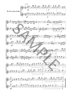 Big Book of Sight Reading Duets for B-flat Saxophone: 100 Sight Reading Challenges for You and a Friend - Bergeron - Bb Saxophone Duets - Book