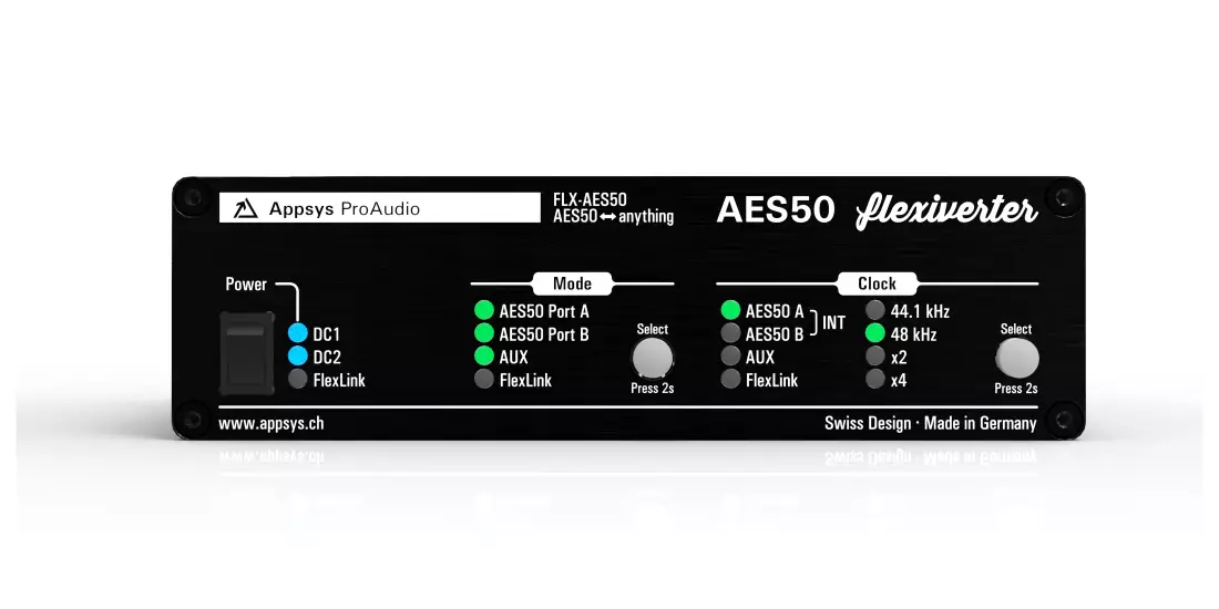 FLX-AES50 Compact AES50 to Anything Converter