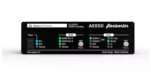 Appsys Pro Audio - FLX-AES50 Compact AES50 to Anything Converter